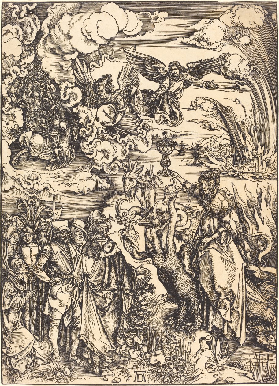 Babylonská děvka od Albrecht Dürer