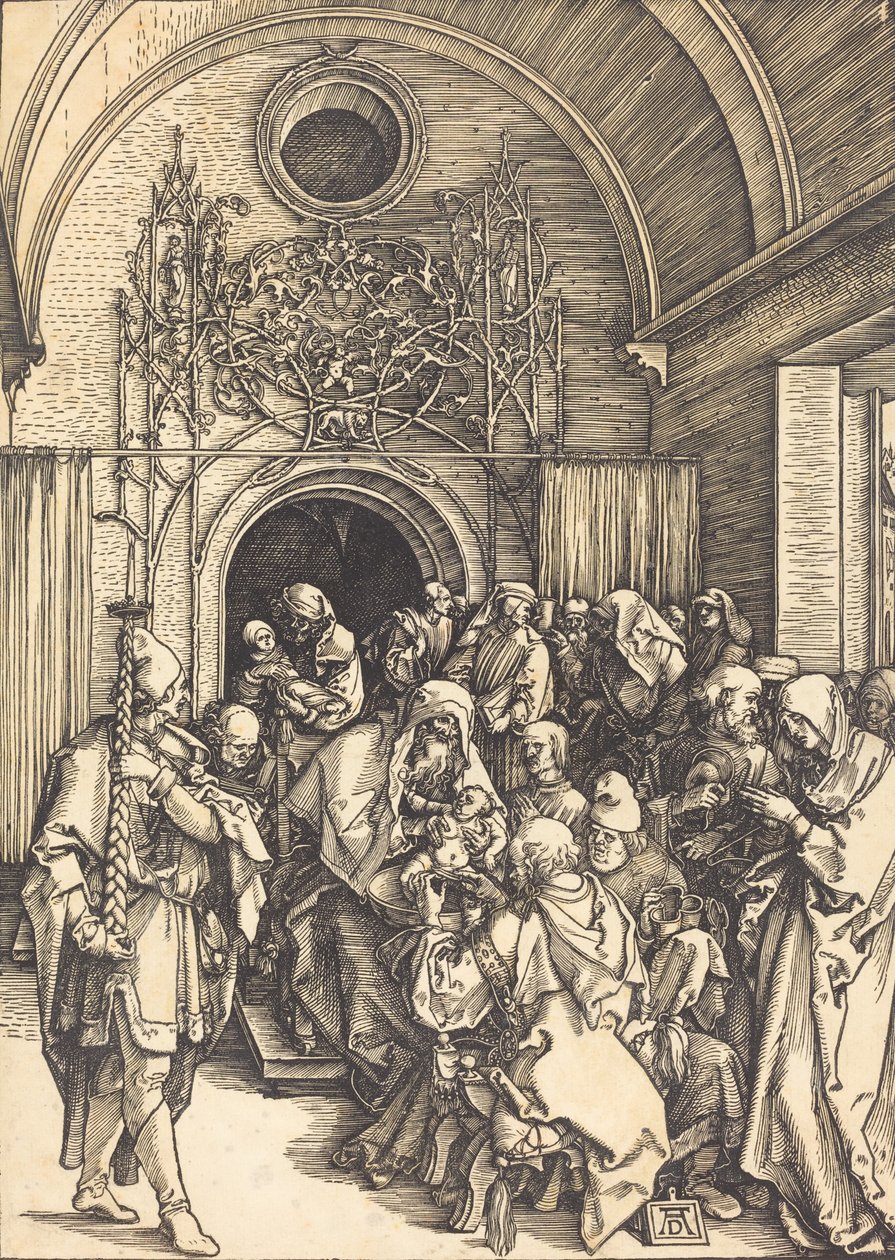 Obřízka, c. 15041505. od Albrecht Dürer