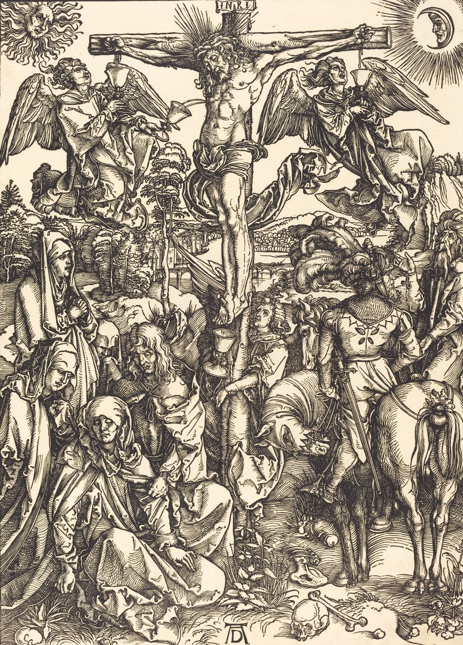 Ukřižování, c. 14971498. od Albrecht Dürer
