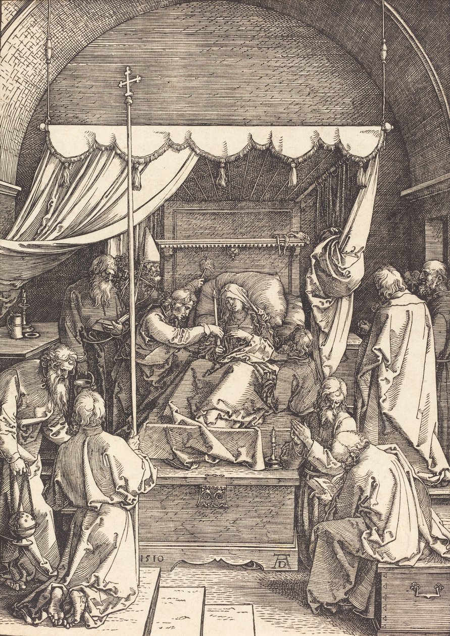 Smrt Panny, 1510. od Albrecht Dürer
