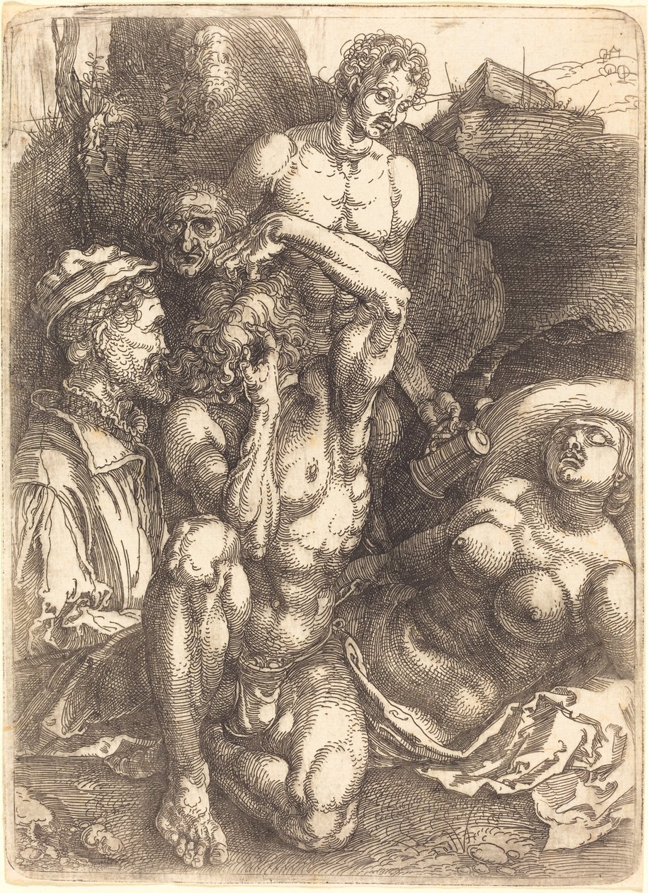 Zoufalý muž od Albrecht Dürer