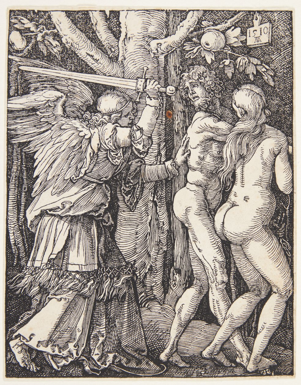 Vyhnání z ráje od Albrecht Dürer