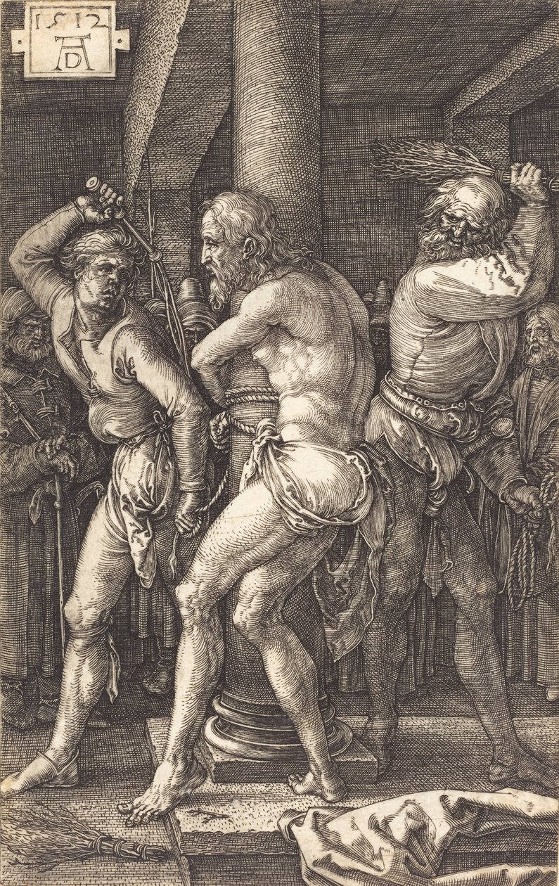 Bičování, 1512. od Albrecht Dürer