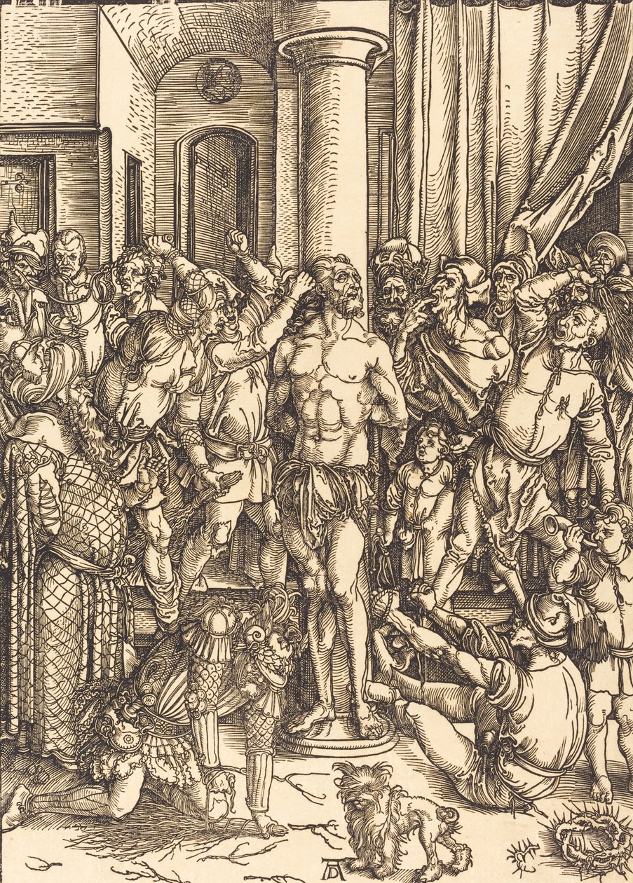 Bičování, c. 1497. od Albrecht Dürer