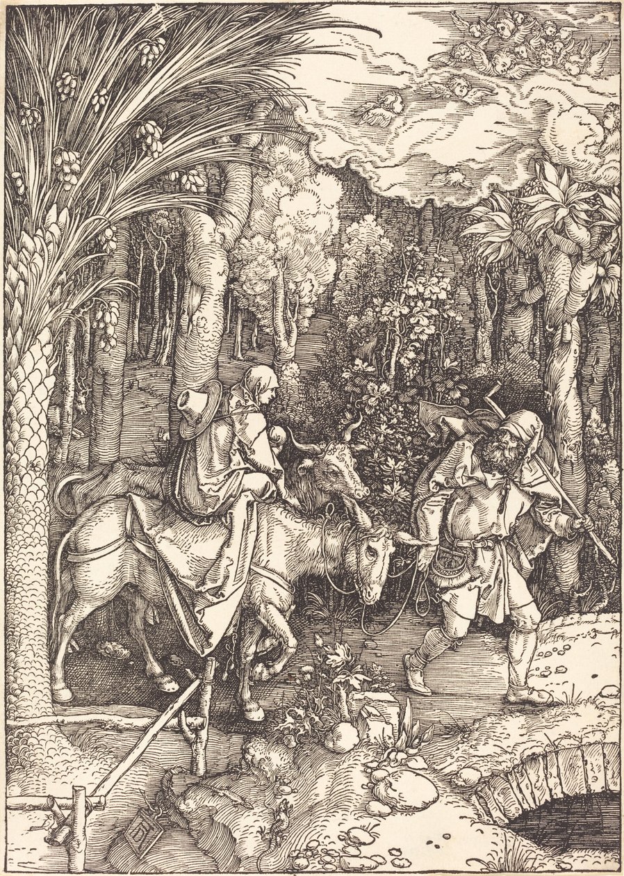 Útěk do Egypta od Albrecht Dürer