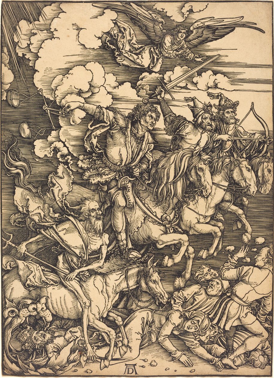 Čtyři jezdci od Albrecht Dürer