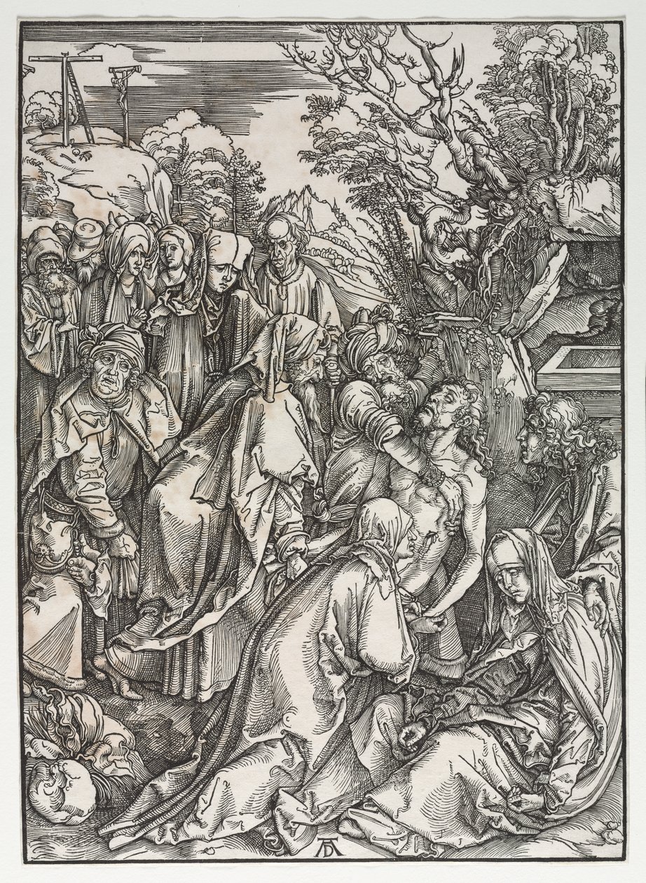 Velká vášeň: Depozice od Albrecht Dürer