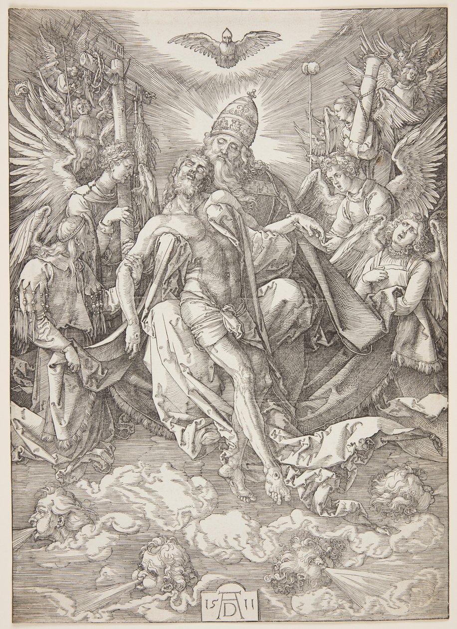 Nejsvětější Trojice od Albrecht Dürer