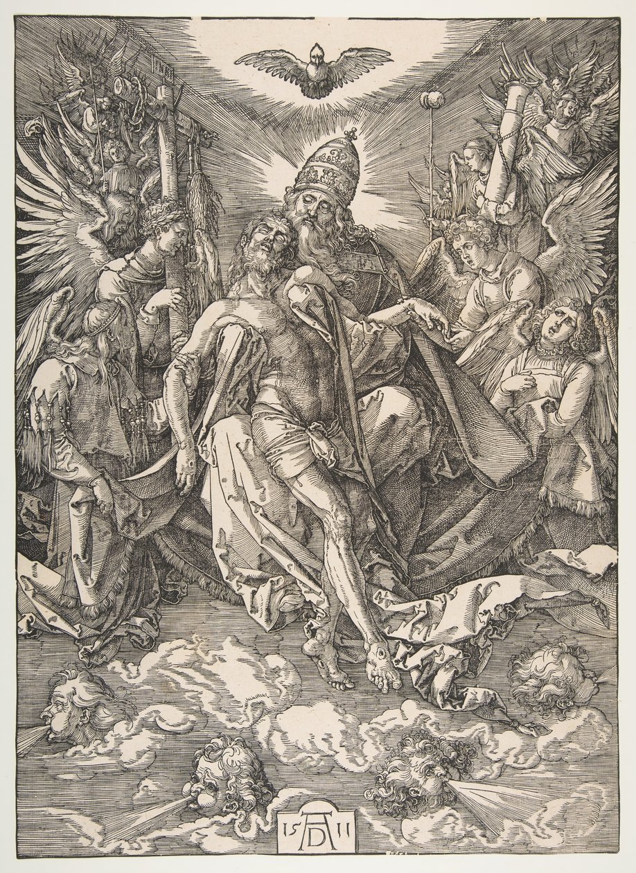 Nejsvětější Trojice, 1511. od Albrecht Dürer