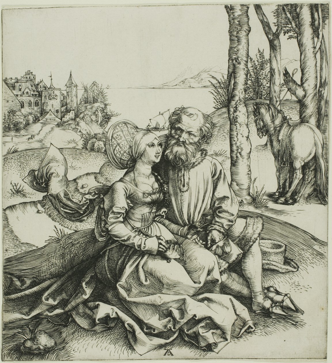 Nešťastný pár od Albrecht Dürer