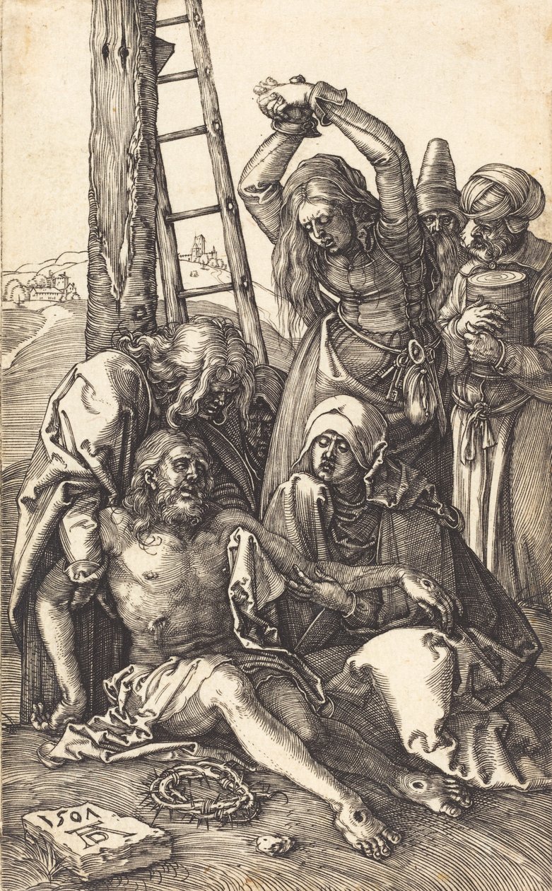 Oplakávání, 1507. od Albrecht Dürer