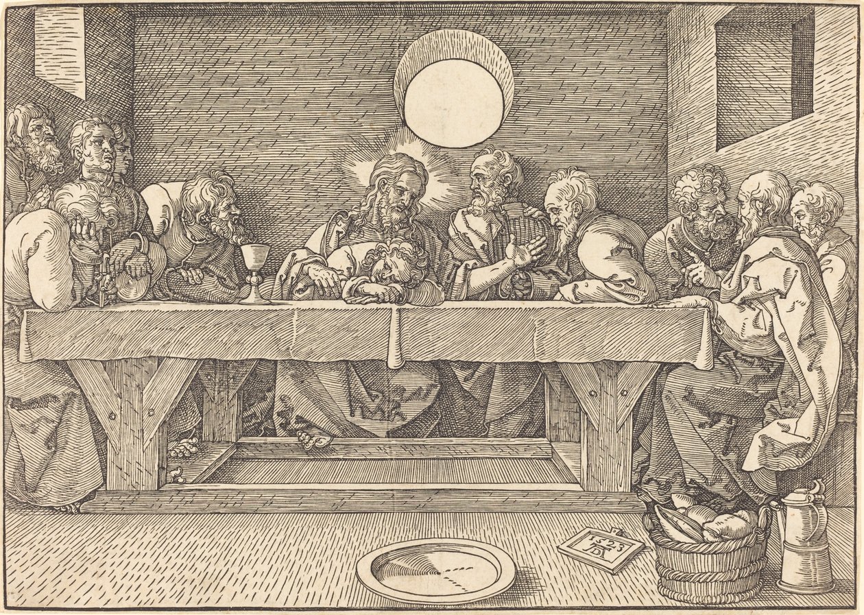 Poslední večeře od Albrecht Dürer
