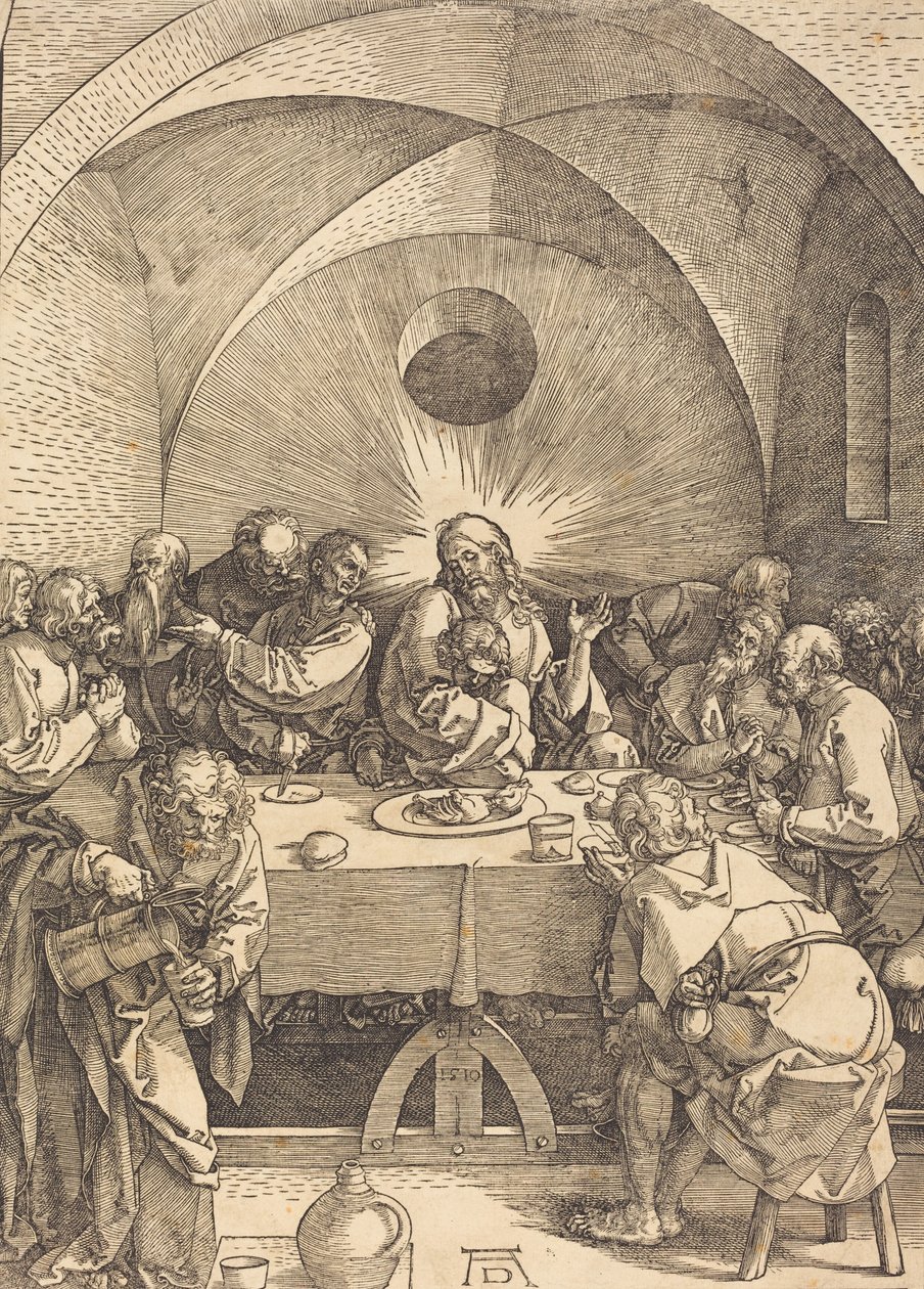 Poslední večeře, 1510. od Albrecht Dürer