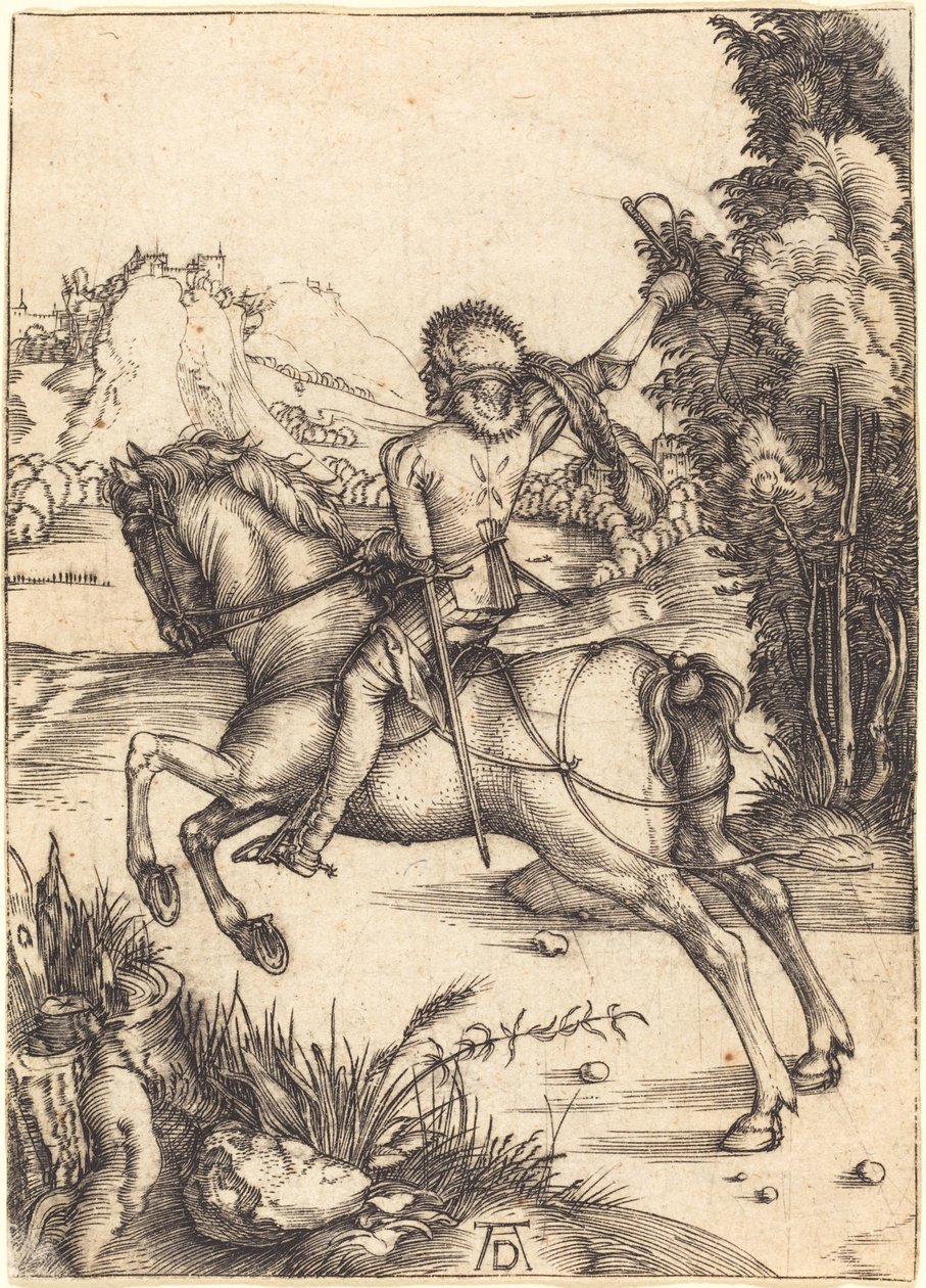 Malý kurýr od Albrecht Dürer