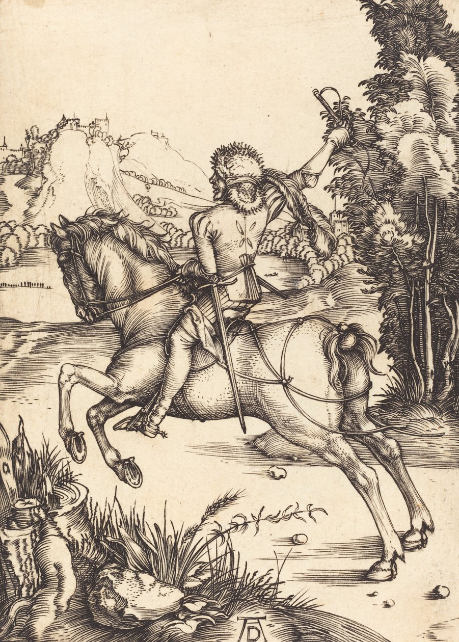 Malý kurýr, c. 1496. od Albrecht Dürer