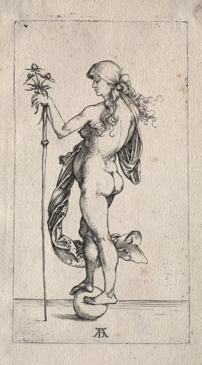 The Little Fortune, c. 1497. od Albrecht Dürer