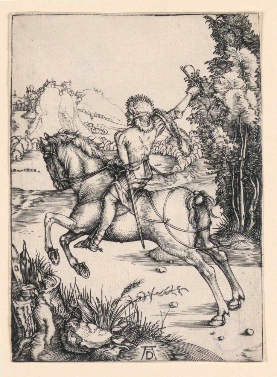 Malý jezdec od Albrecht Dürer