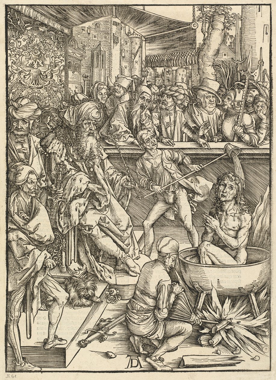 Umučení svatého Jana od Albrecht Dürer