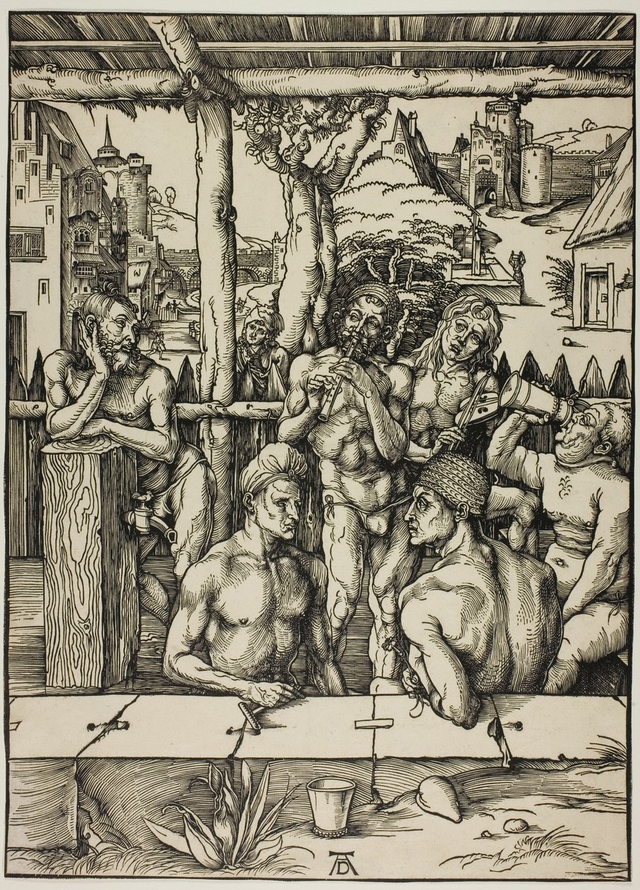 Pánská koupel od Albrecht Dürer