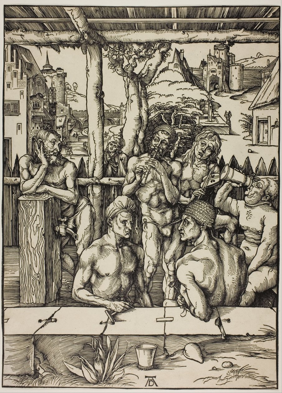 Pánská koupel od Albrecht Dürer