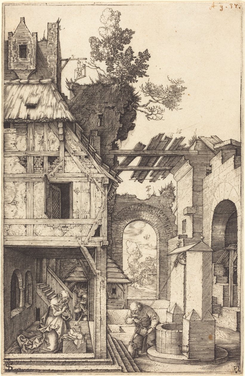 Narození Páně od Albrecht Dürer