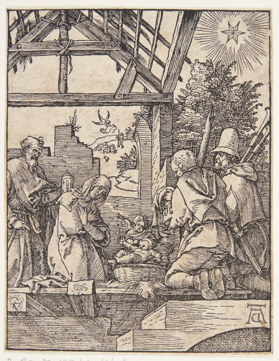 Narození Páně od Albrecht Dürer