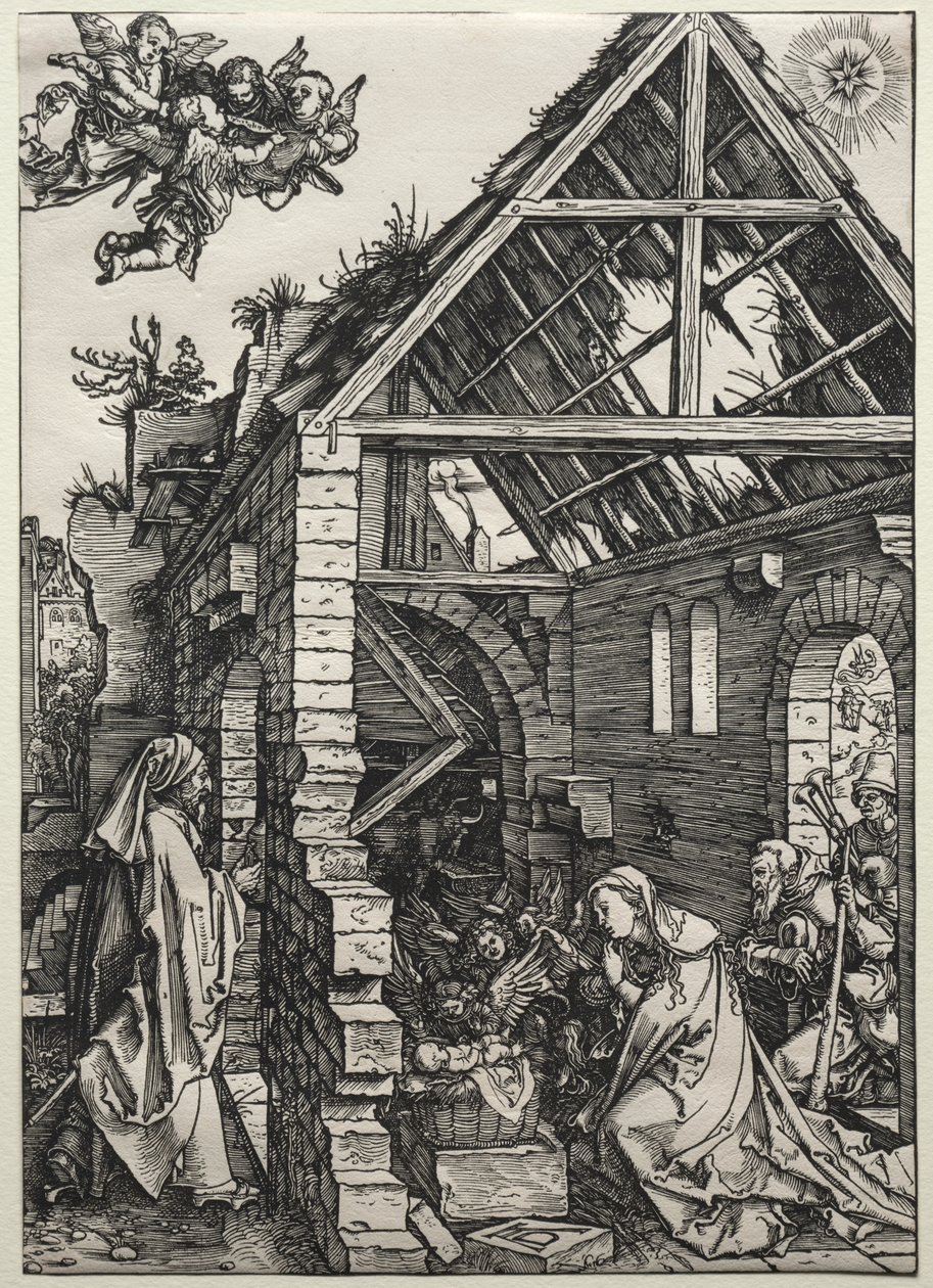 Narození Páně od Albrecht Dürer