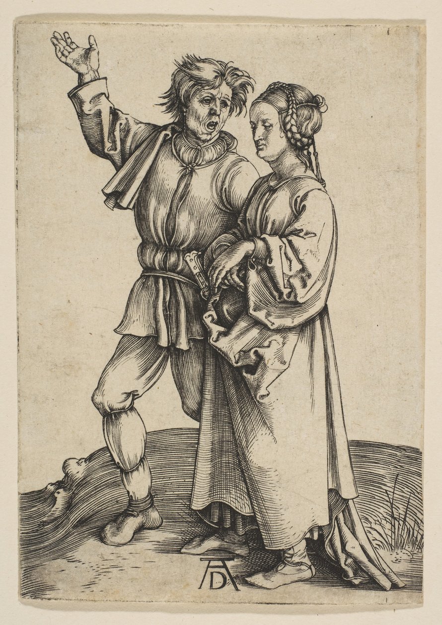 Rolník a jeho žena, ca. 1497. od Albrecht Dürer