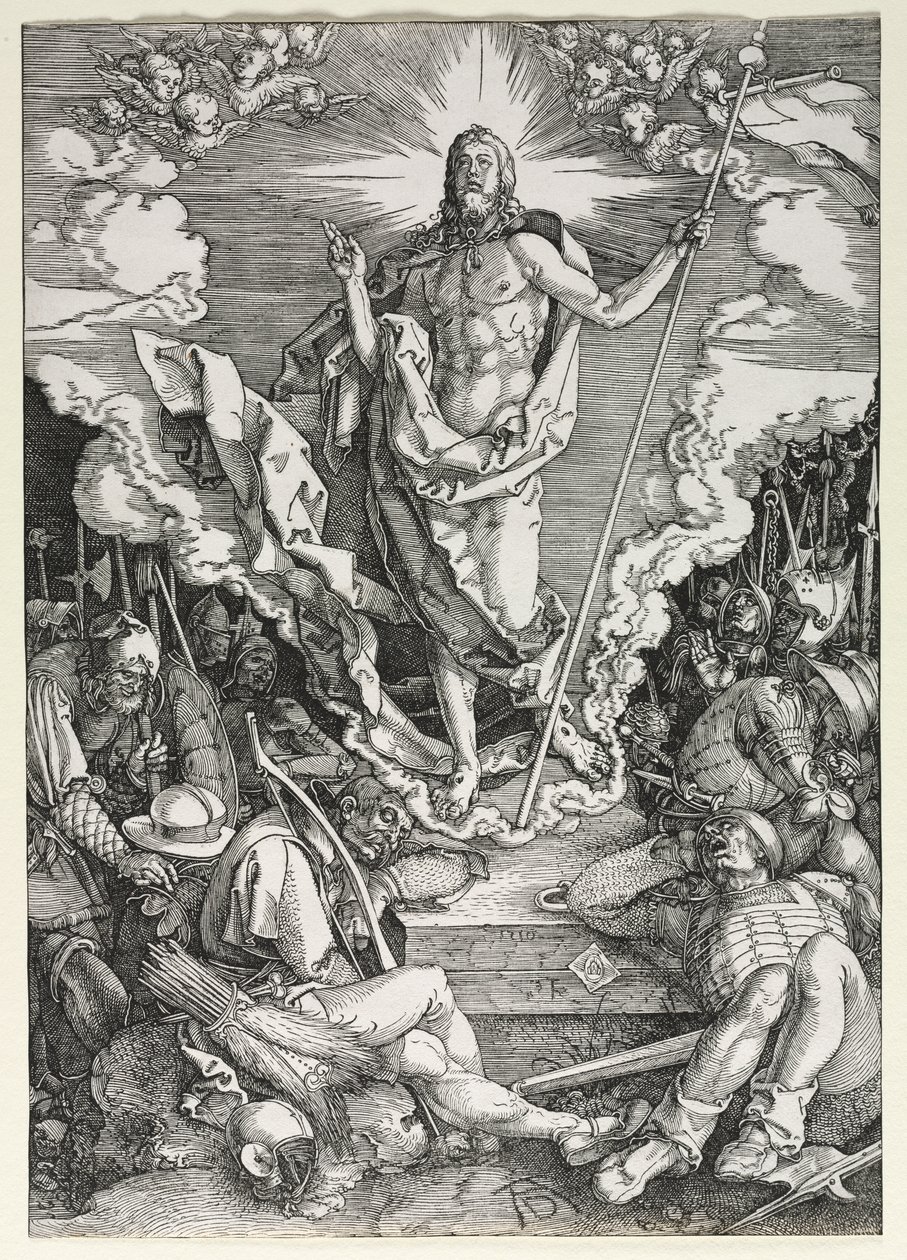 Vzkříšení od Albrecht Dürer