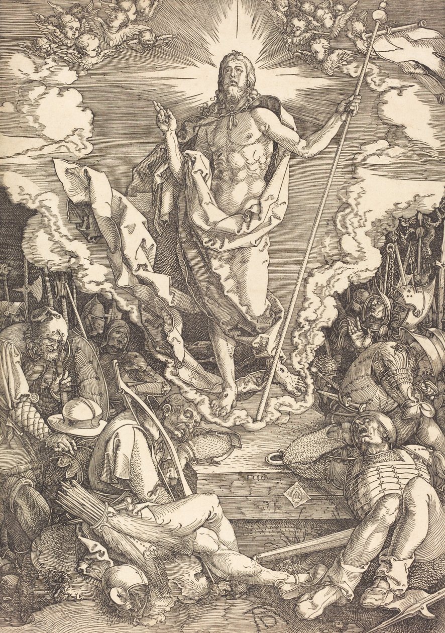 Vzkříšení, 1510. od Albrecht Dürer