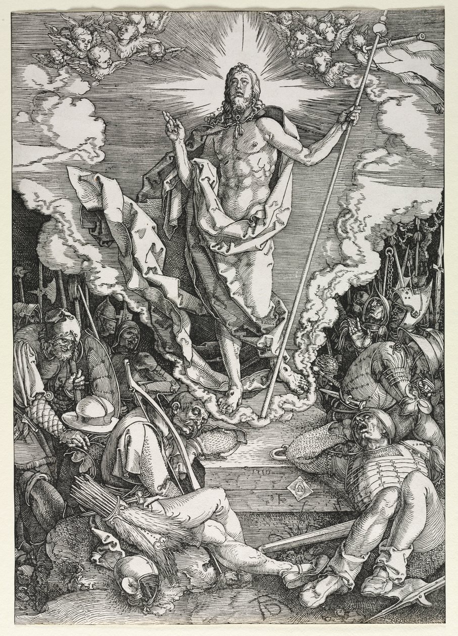 Vzkříšení, 1510. od Albrecht Dürer
