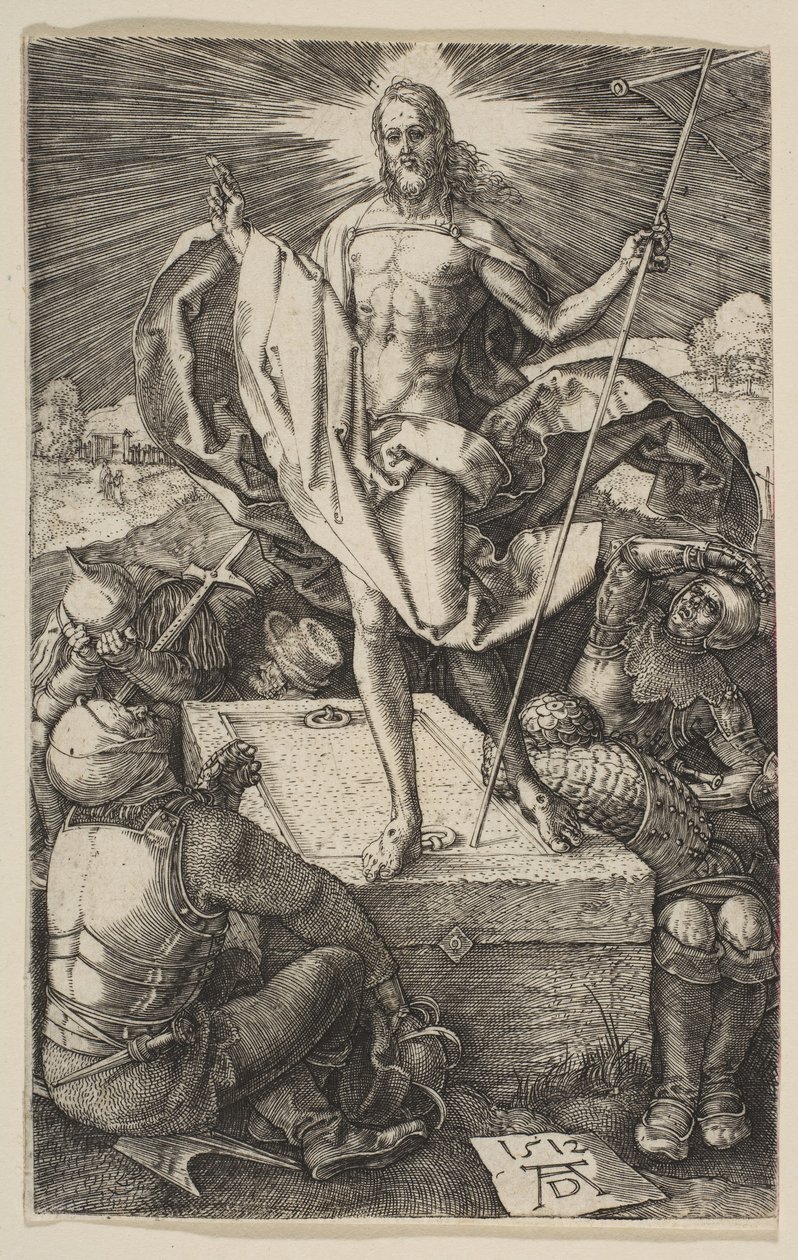 Vzkříšení, z Umučení, 1512. od Albrecht Dürer