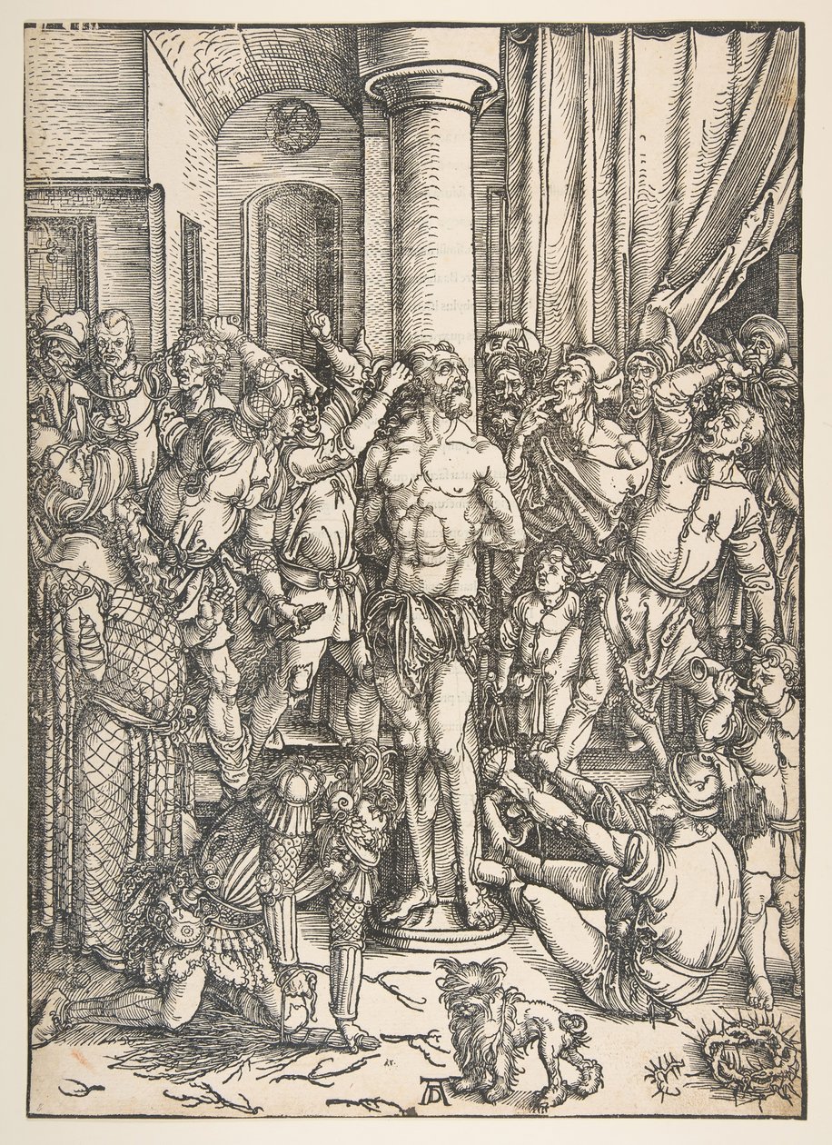 Bičování Krista.n.d. od Albrecht Dürer