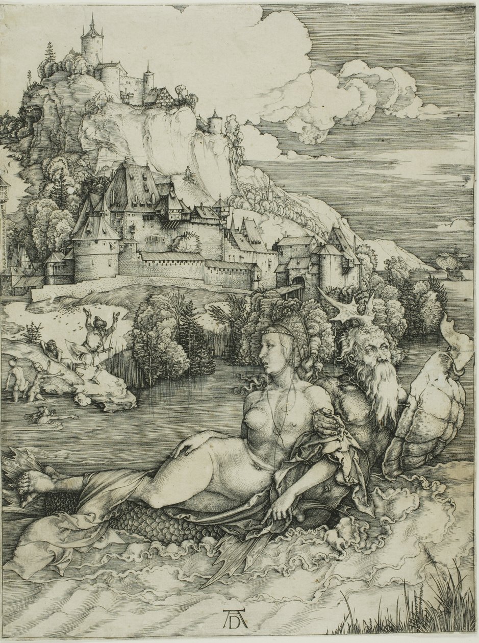 Mořská příšera od Albrecht Dürer