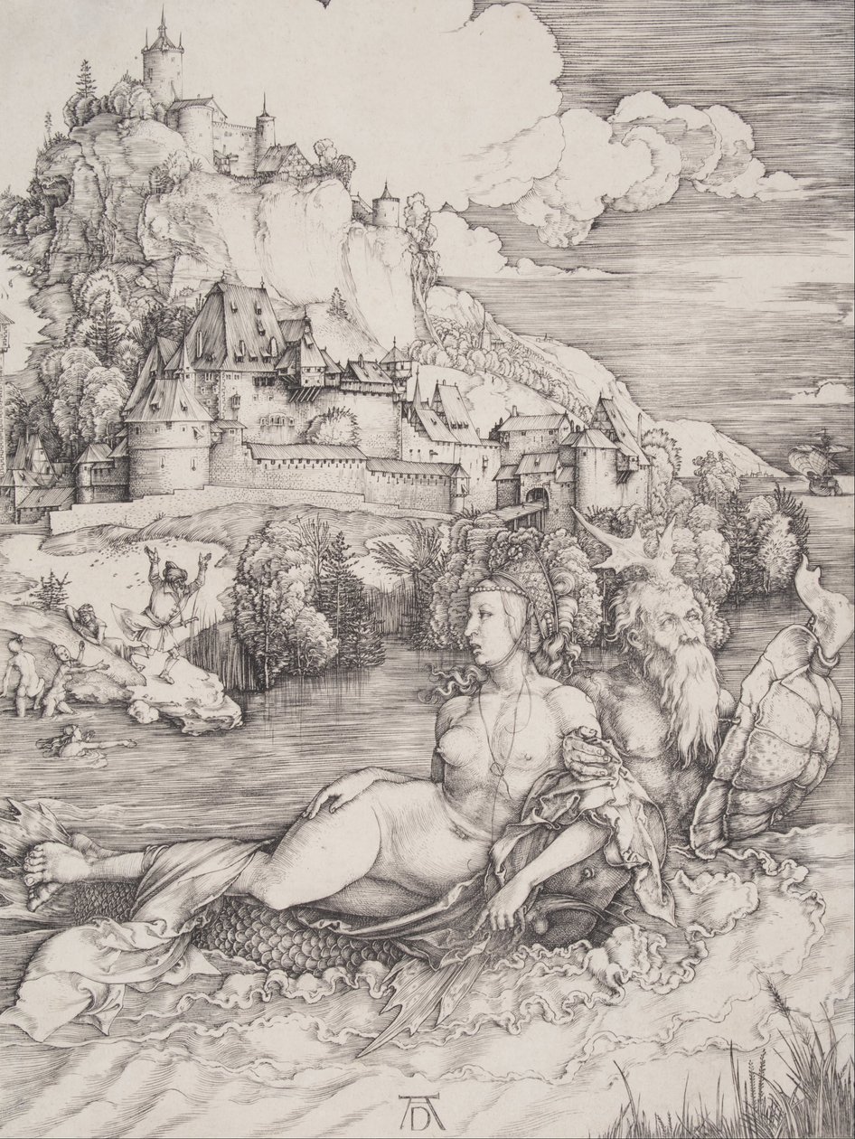 Mořská příšera od Albrecht Dürer