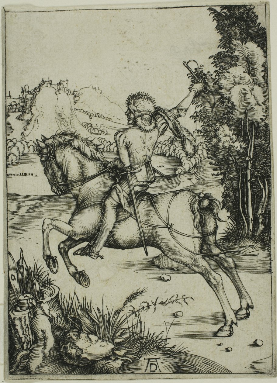 Malý kurýr od Albrecht Dürer