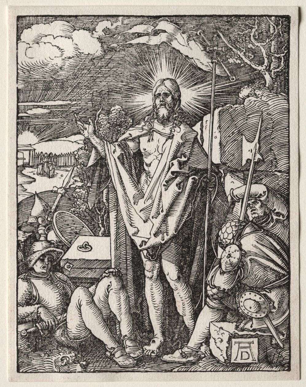 Malá vášeň: Vzkříšení od Albrecht Dürer