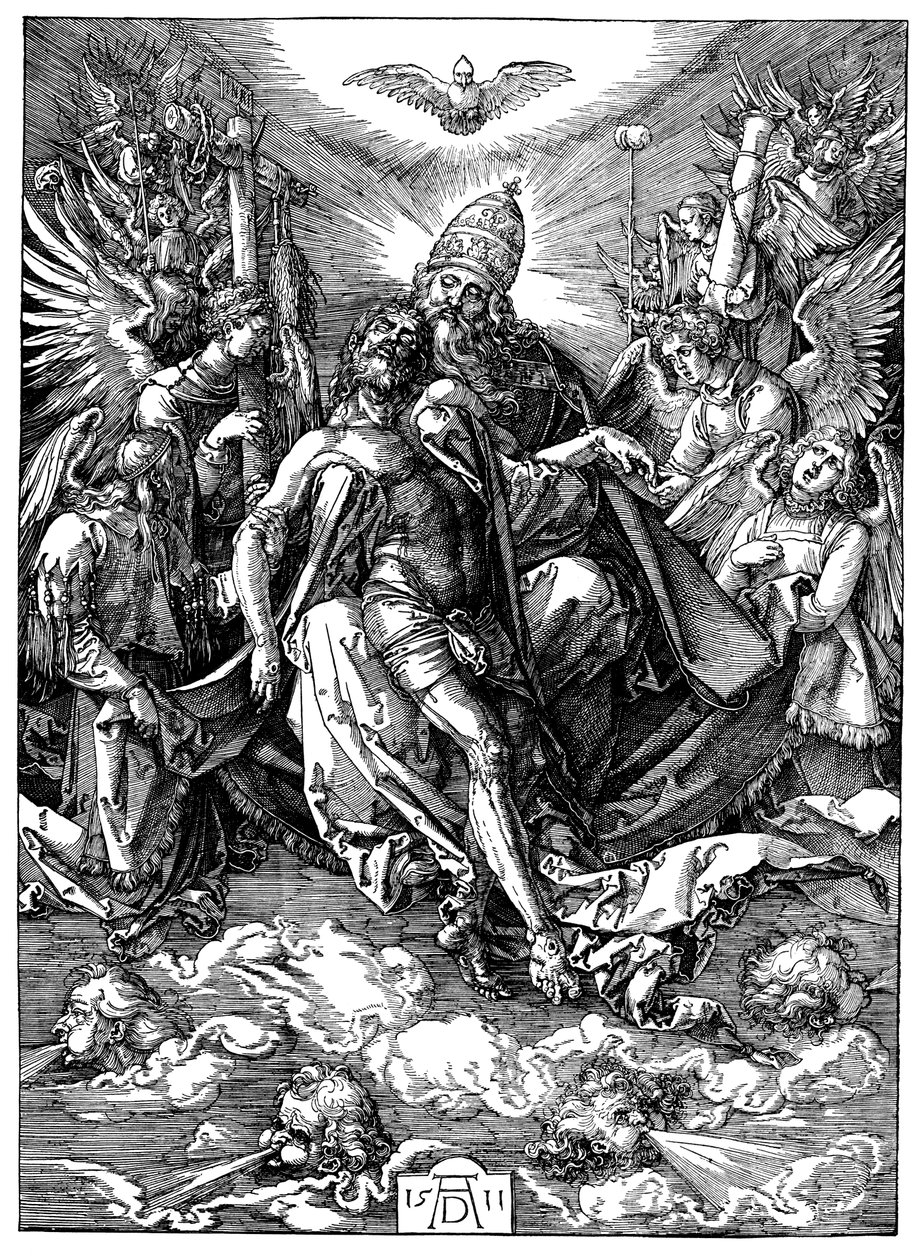 The Trinity The Throne of Grace, 1511 od Albrecht Dürer