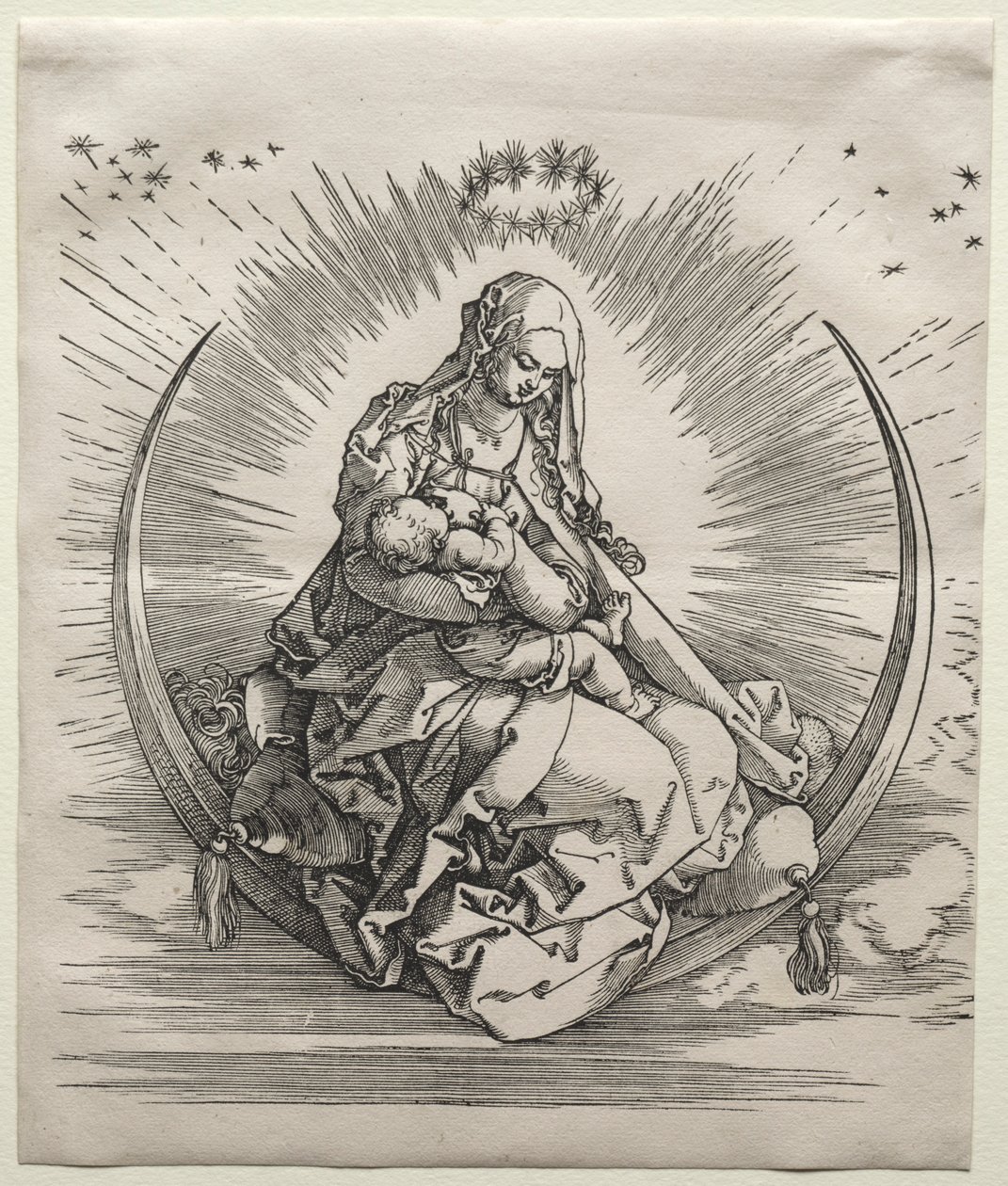 Panna na půlměsíci, c. 1510-1511. od Albrecht Dürer