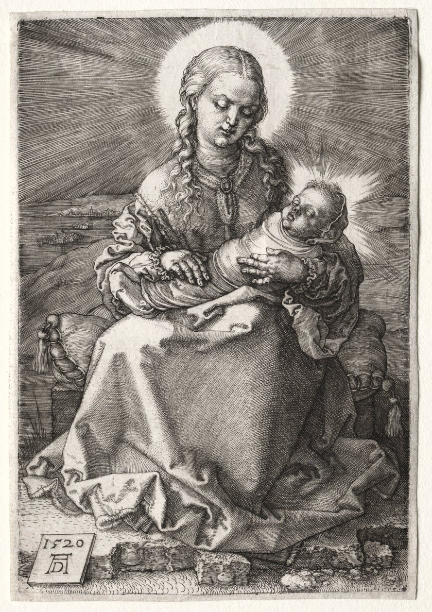 Panna s zavinutým dítětem, 1520. od Albrecht Dürer