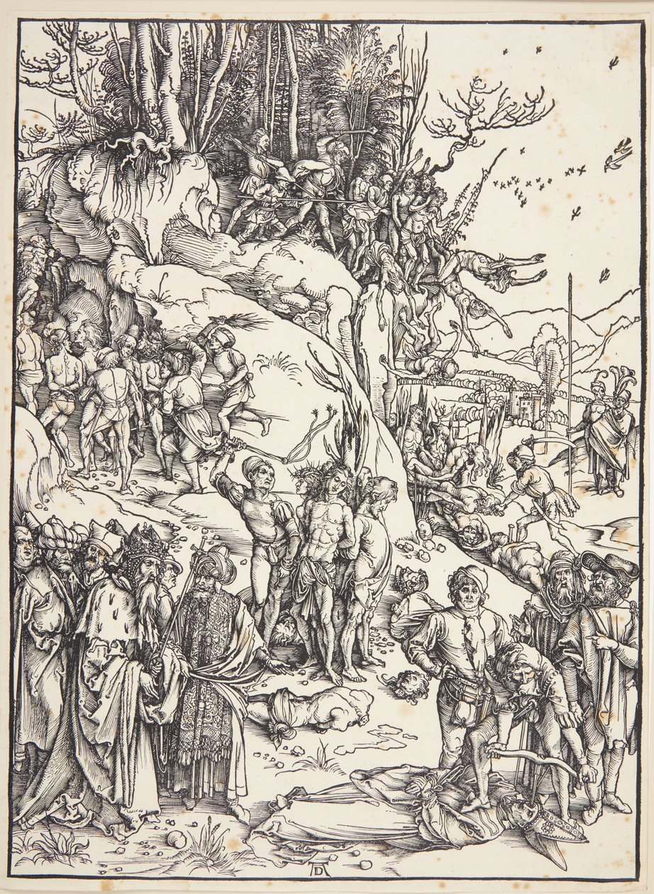Umučení deseti tisíc od Albrecht Dürer