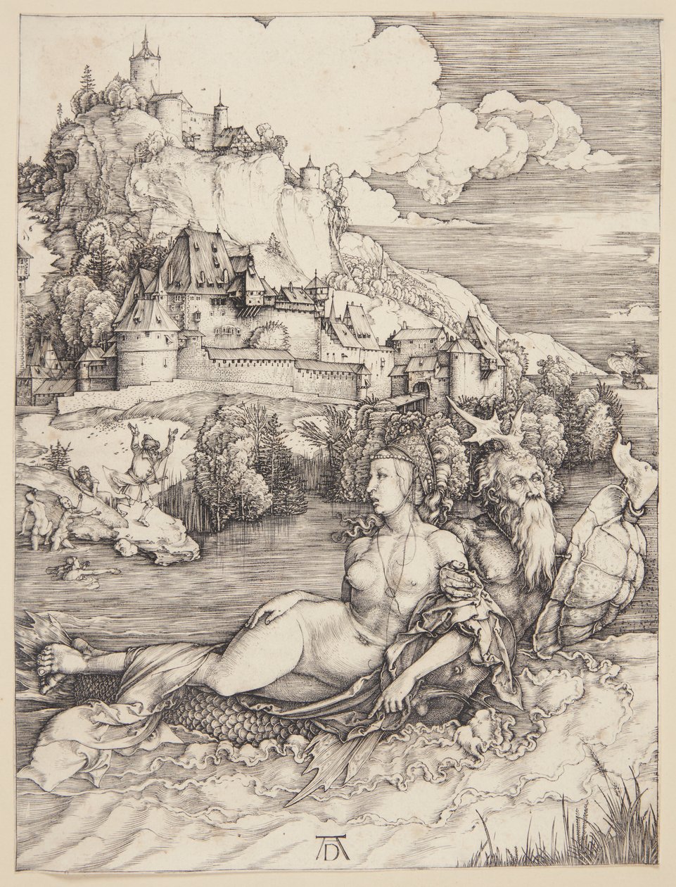Mořská příšera od Albrecht Dürer