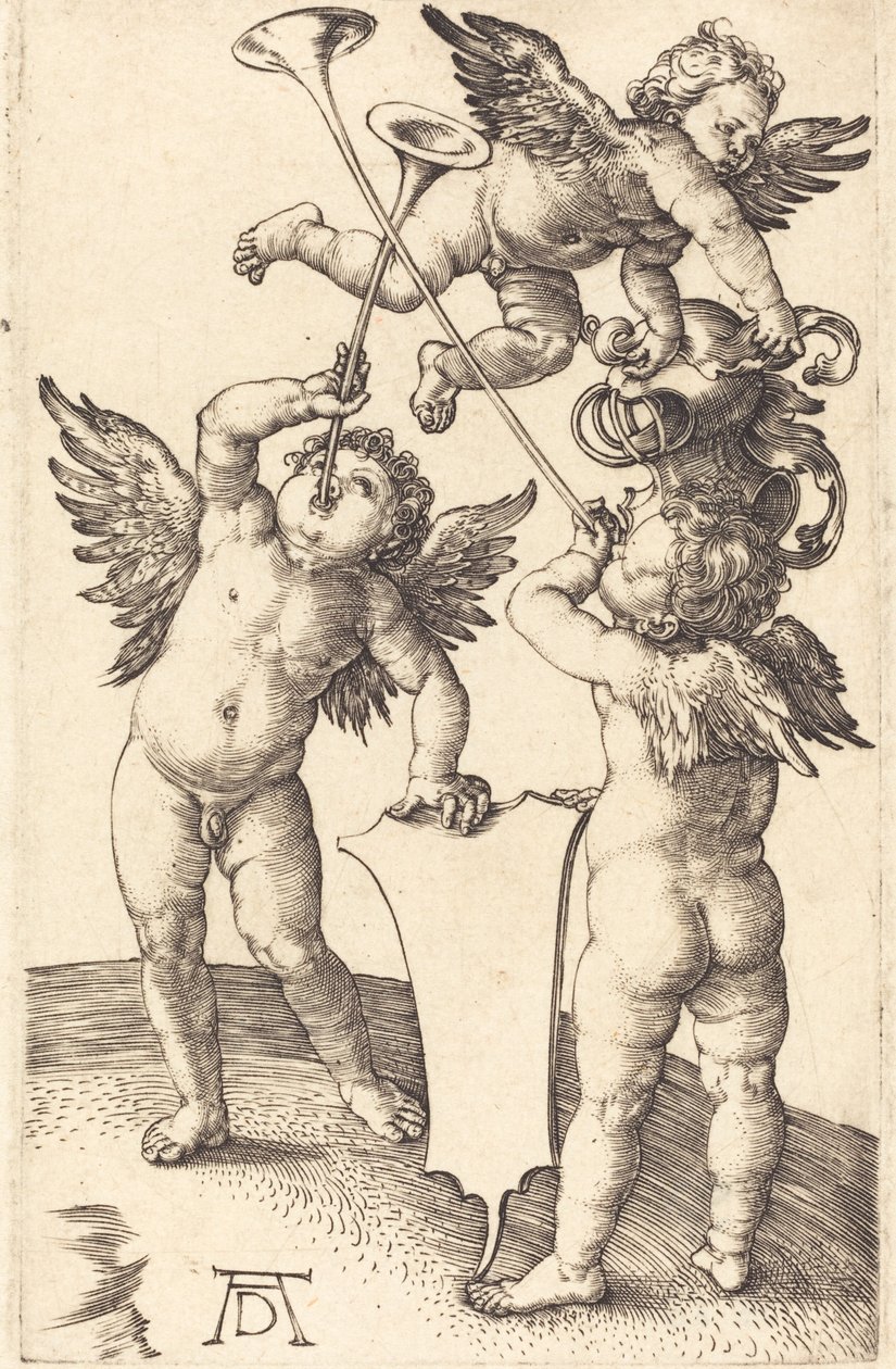 Tři Genii, c. 1505. od Albrecht Dürer