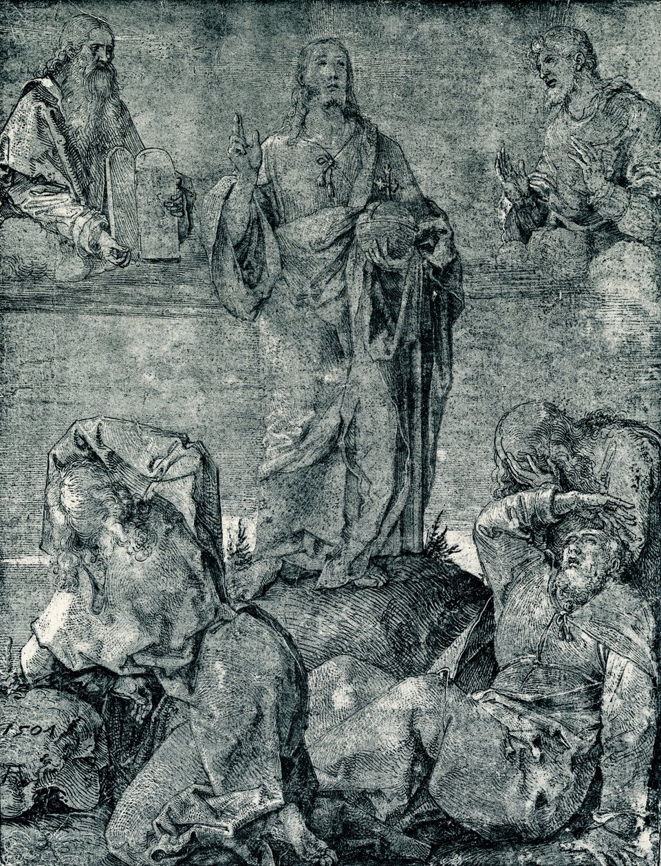 Proměnění na hoře Tábor od Albrecht Dürer