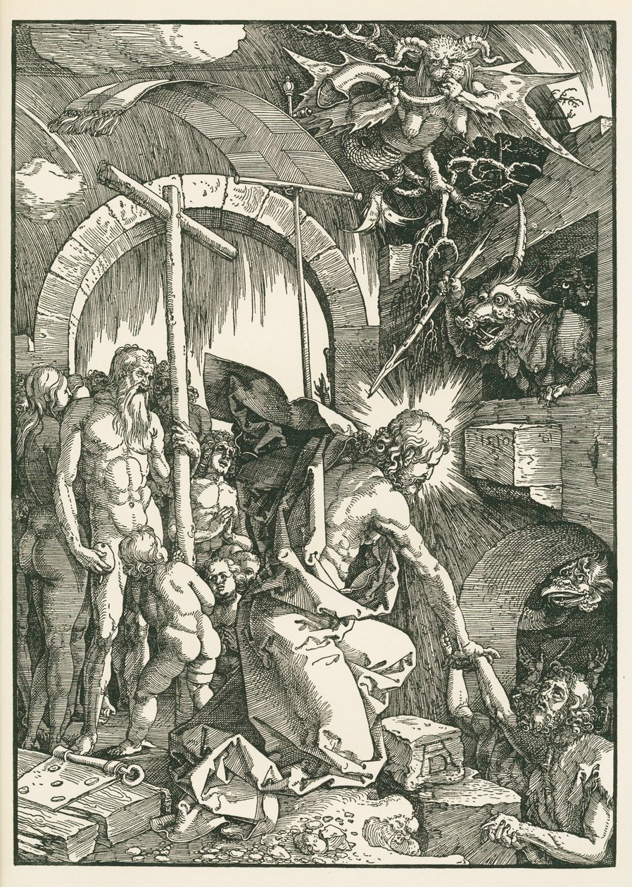 Kristus v Limbu od Albrecht Dürer or Duerer