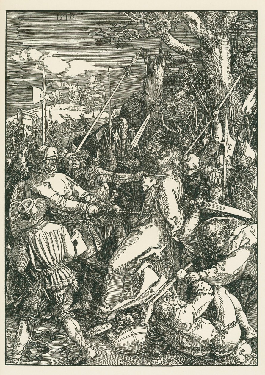 Kristus v zajetí od Albrecht Dürer or Duerer
