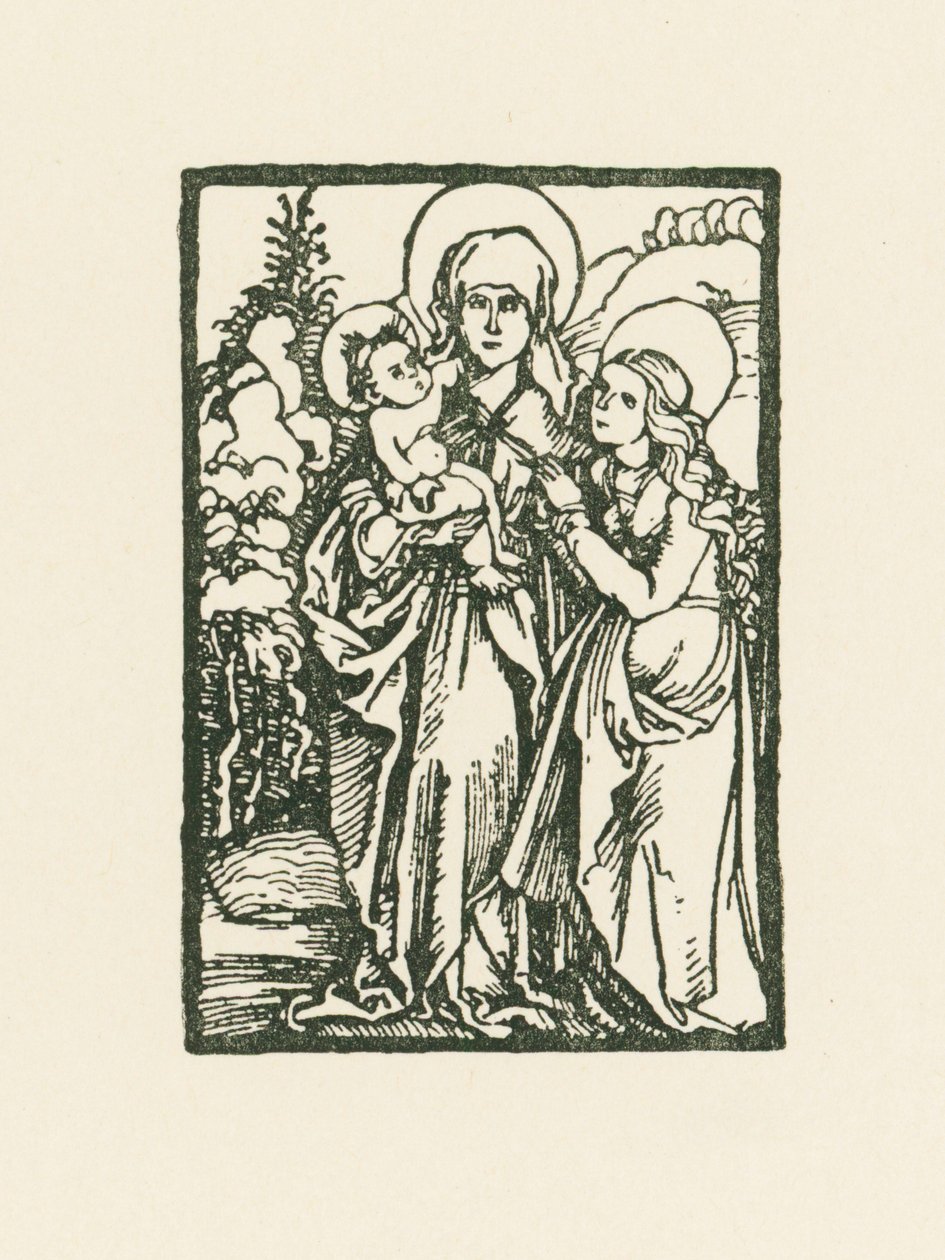 Svatá Anna od Albrecht Dürer or Duerer