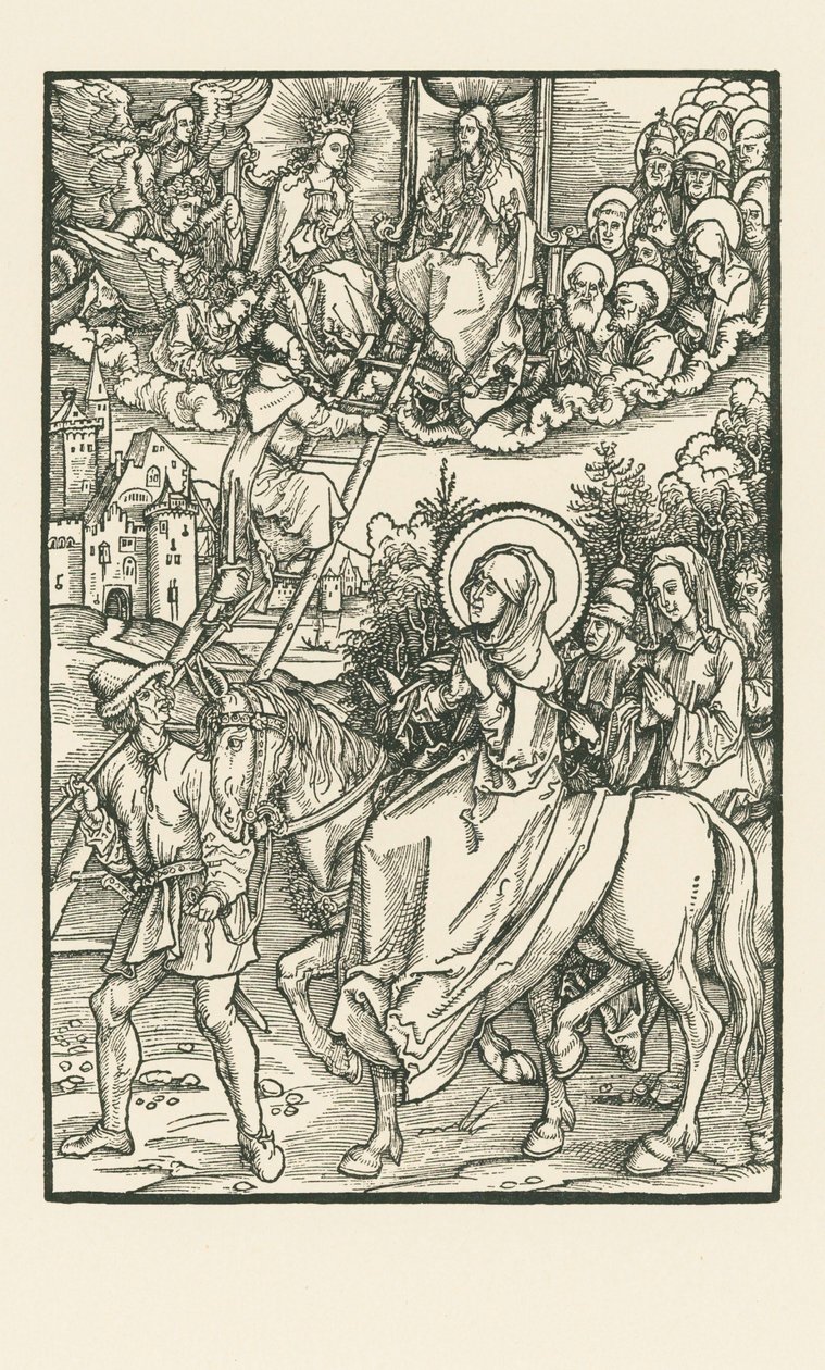 Svatá Birgitta od Albrecht Dürer or Duerer