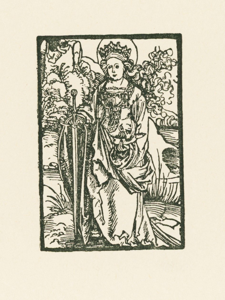 Svatá Kateřina od Albrecht Dürer or Duerer