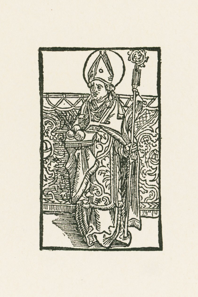 Svatý Mikuláš od Albrecht Dürer or Duerer